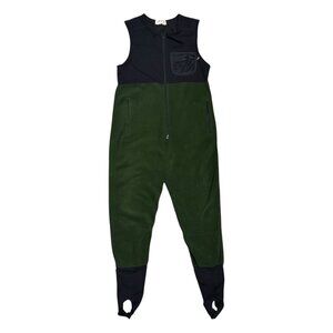 ORVIS Vintage FLEECE Green Outdoor Hunting Cottage Coveralls Mens XL